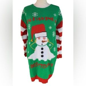 Long Christmas sweater